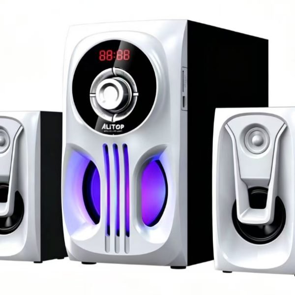 Alitop Woofer SP-2502 – 60W | Bluetooth, USB & Carte SD