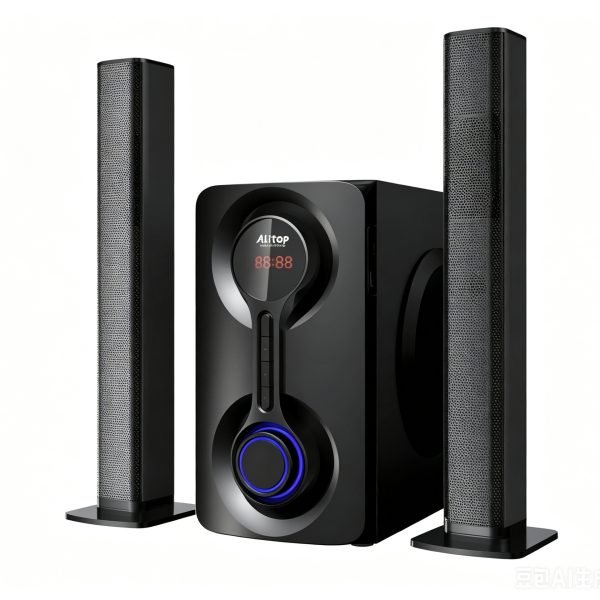 Alitop Woofer SP-2505 – 60W | Bluetooth, USB & Carte SD