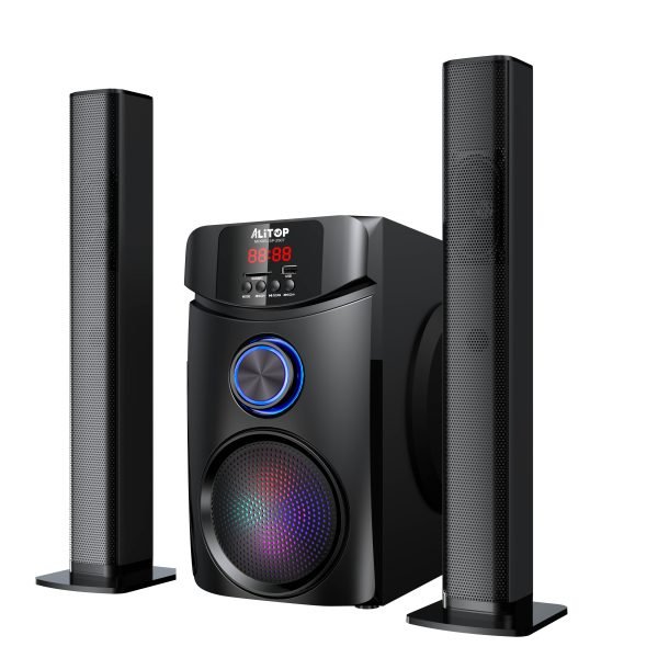 Alitop Woofer SP-2507 – 60W | Bluetooth, USB & Carte SD