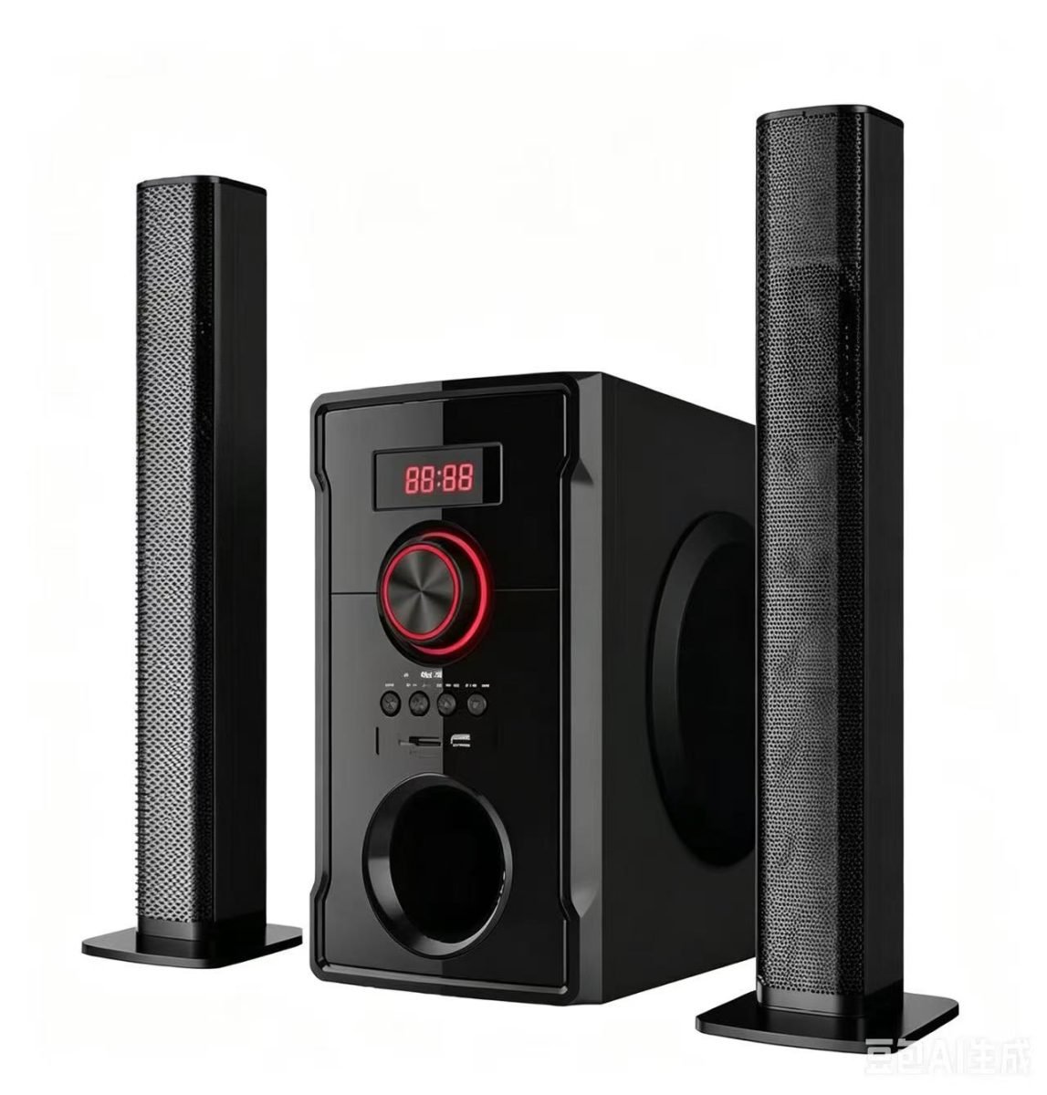 Alitop Woofer SP-2508 – 60W | Bluetooth, USB & Carte SD