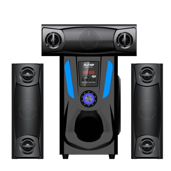 Alitop SP-6522 Home Cinéma 3.1 - Chaîne HI-FI - Noir